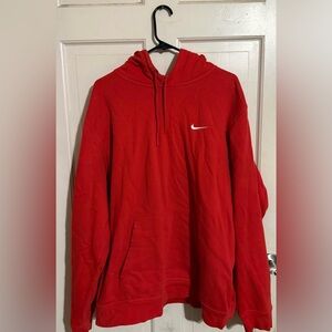 Men's Red Nike Pullover Sweatshirt XXL